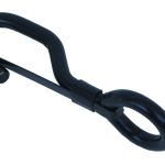 1" Snap Hook - BLACK PAINT