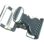 1" MILITARY SPRING BUCKLE - ZINC PLATED