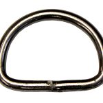 1/4" X 1-3/4" D RING STAINLESS STEEL
