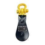 SNATCH BLOCK - SINGLE SHEAVE WITH SHACKLE