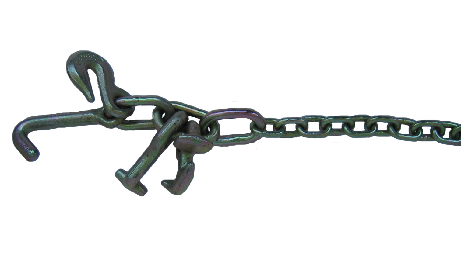 5/16″ x 4 FT G70 Transport Chain w/- RTJG Cluster Hook – CTS CARGO