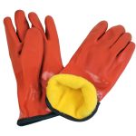BROWN PVC GLOVES