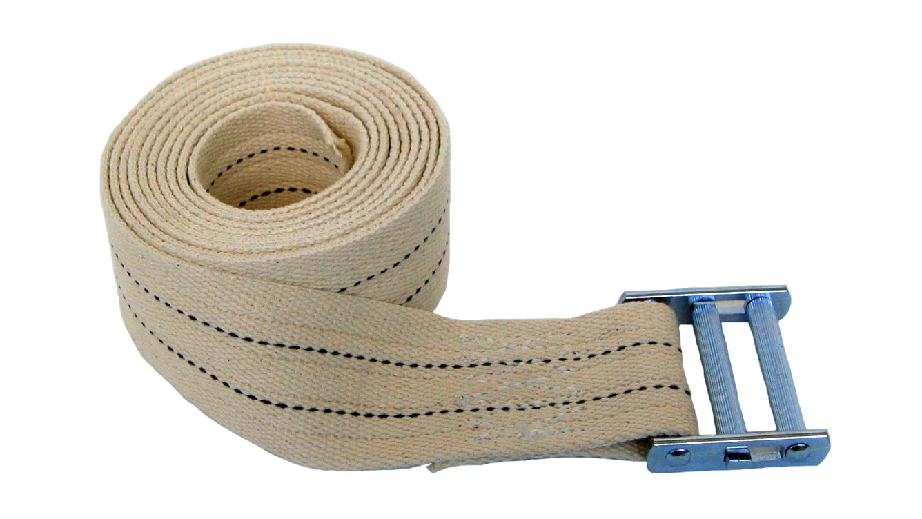 100% Heavy Cotton 2 Webbing Strap for Cargo/Furniture, with or Without  Buckles (10 Feet Roll)
