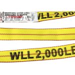 2" Wheel Strap with Wire Hook on One End