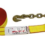 2″ WINCH STRAP WITH CHAIN ANCHOR