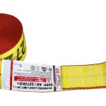 3″ WIDE “GRIZZLYWEB” WINCH STRAP WITH FLAT HOOK