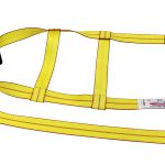 BASKET WHEEL TIE-DOWN WITH FLAT HOOK (NO RATCHET END)