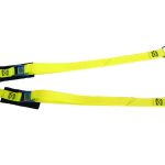 1"X 8' "Y" KAYAK AND CANOE CAM STRAPS WITH PROTECTOR WEAR PAD
