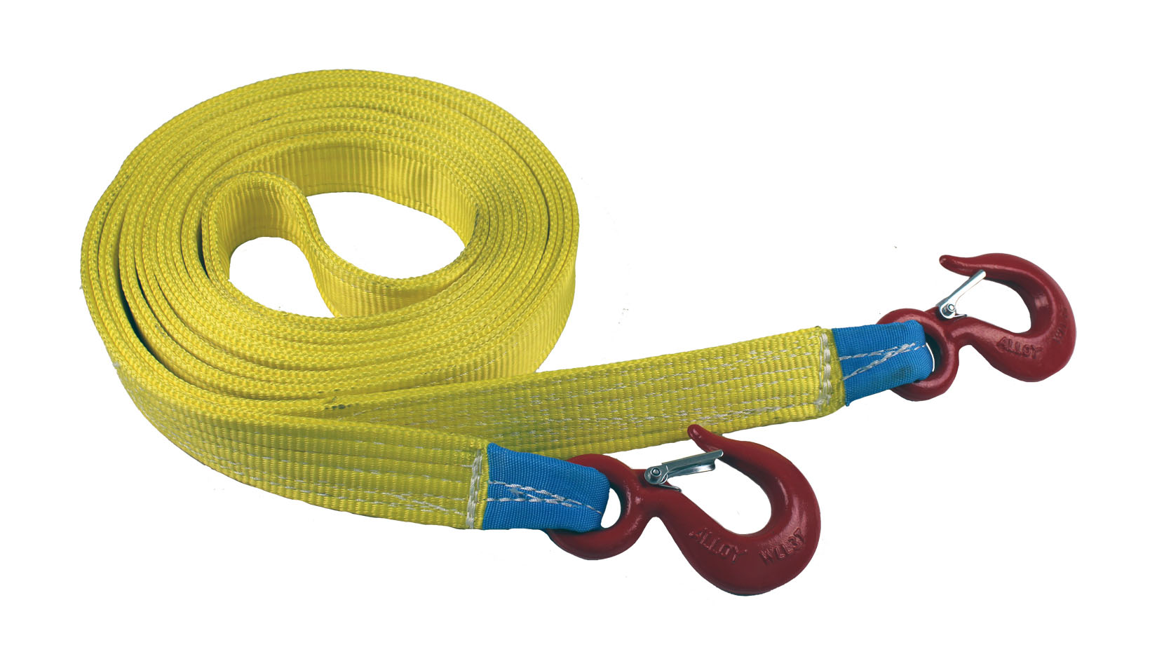 Tow Strap With Hooks Yellow Towing Strap Truck Tow Rope Atv Tow