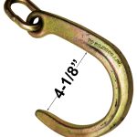 8" J-Hook with 4-1/8" Opening