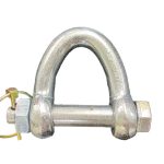 2" CARBON WEB SHACKLE WITH NUT